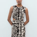 Mango dress olimpio in Black