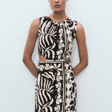 Mango dress olimpio in Black