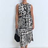 Mango dress olimpio in Black - D3