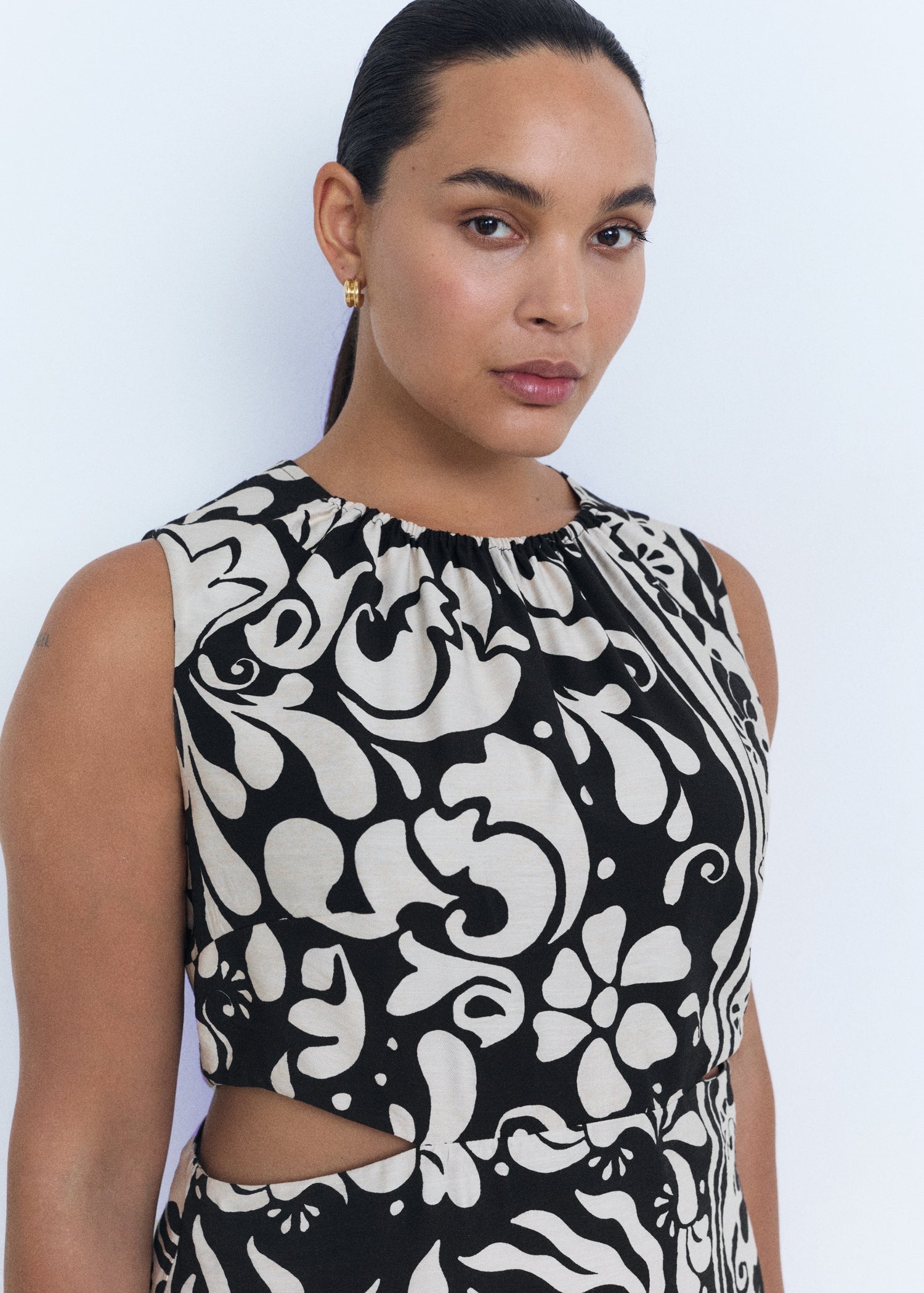 Mango dress olimpio in Black - D4