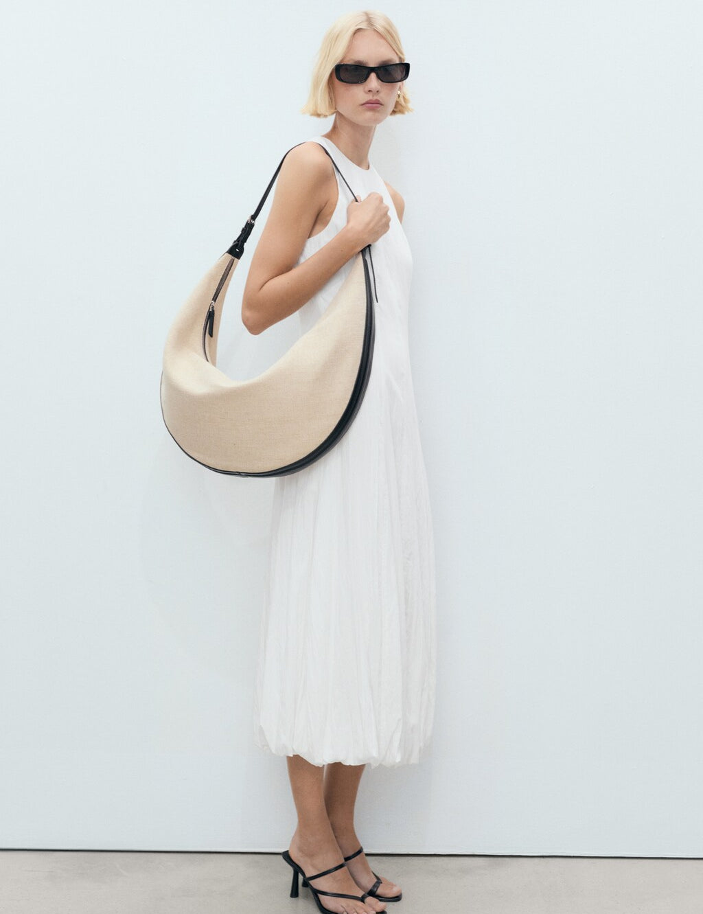 Mango dress pumpkin in White - 99999999_01