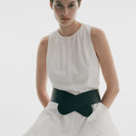 Mango dress pumpkin in White - D6