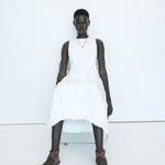 Mango dress pumpkin in White - D7