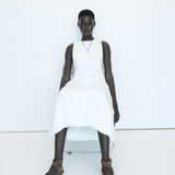 Mango dress pumpkin in White - D7