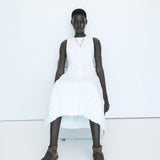 Mango dress pumpkin in White - D7
