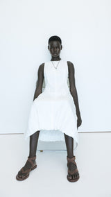 Mango dress pumpkin in White - D7