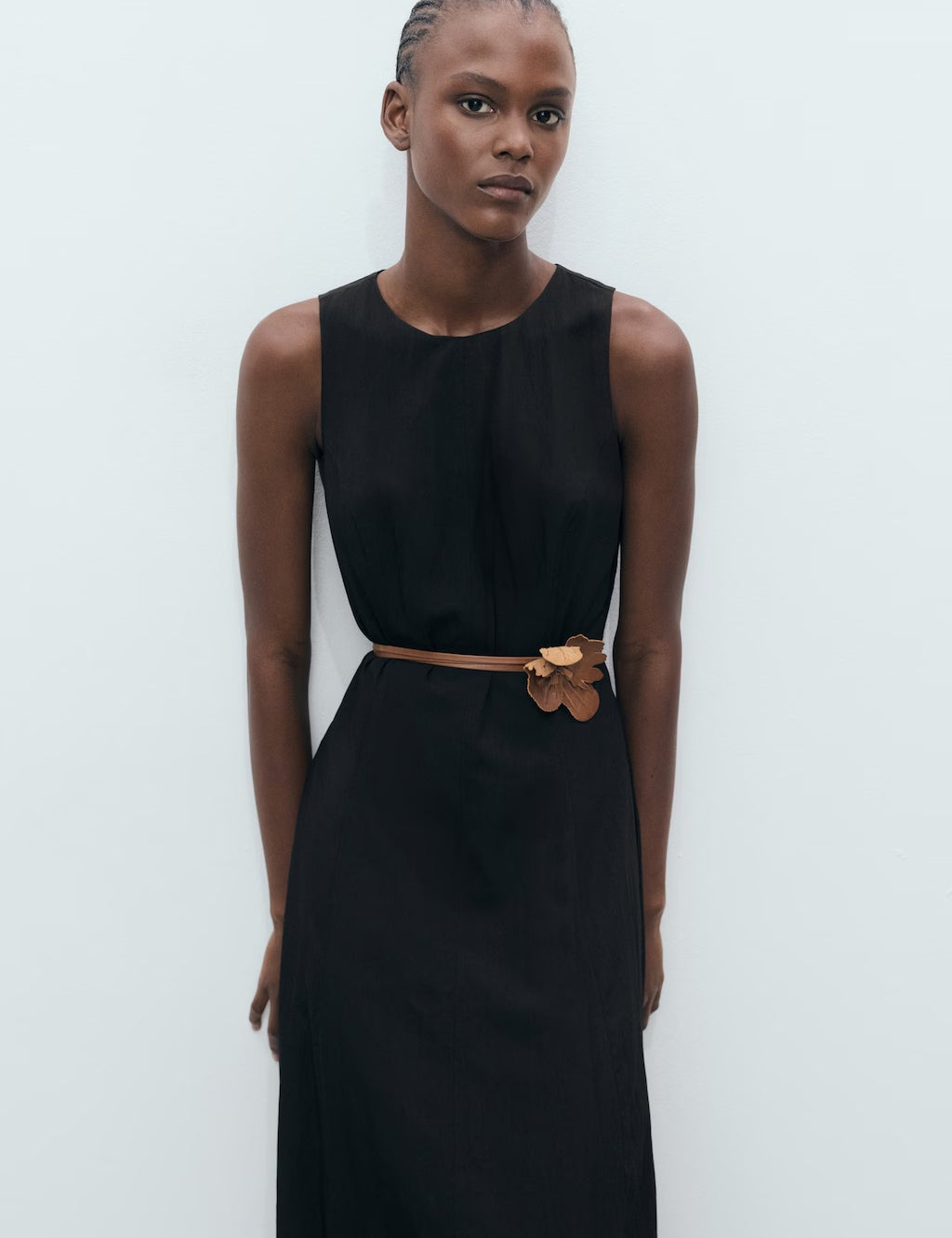Mango dress pumpkin in Black