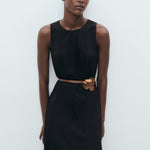 Mango dress pumpkin in Black