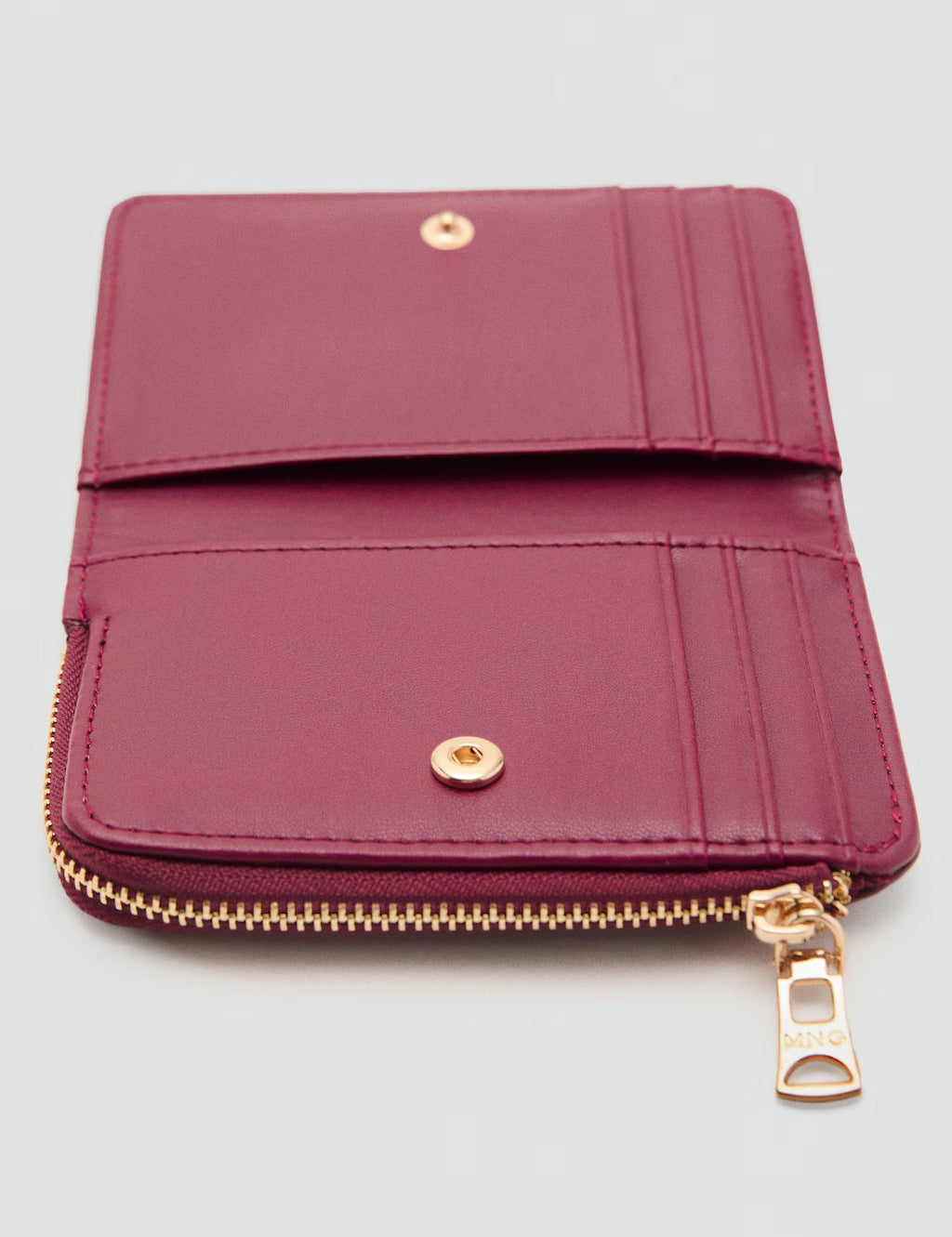 Mango wallet martes2 in Burgundy