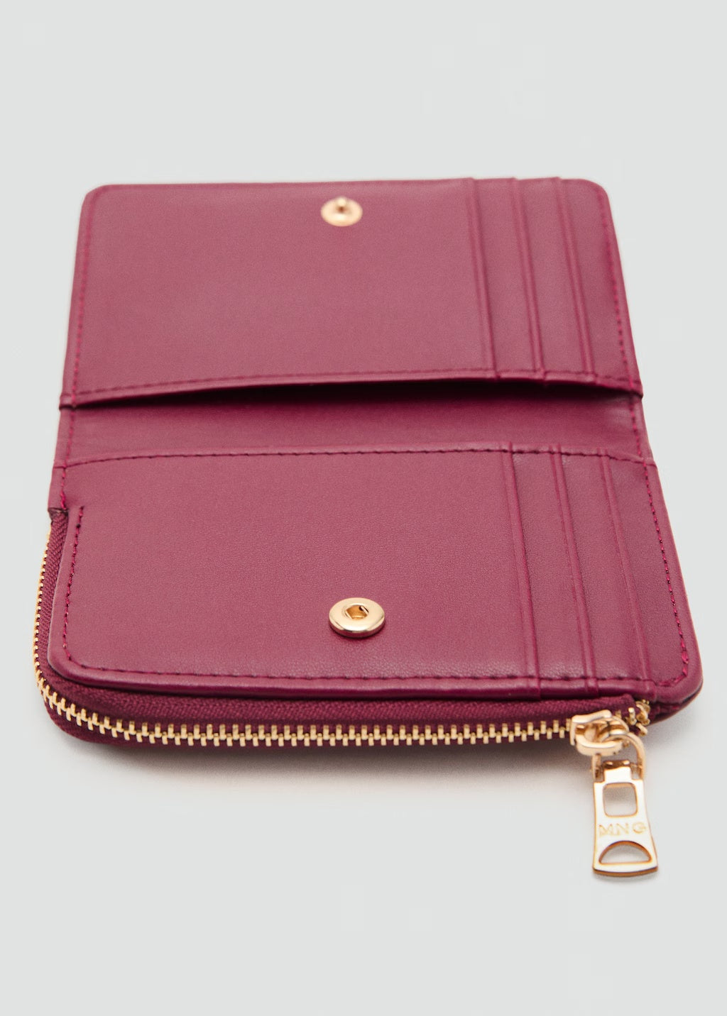 Mango wallet martes2 in Burgundy