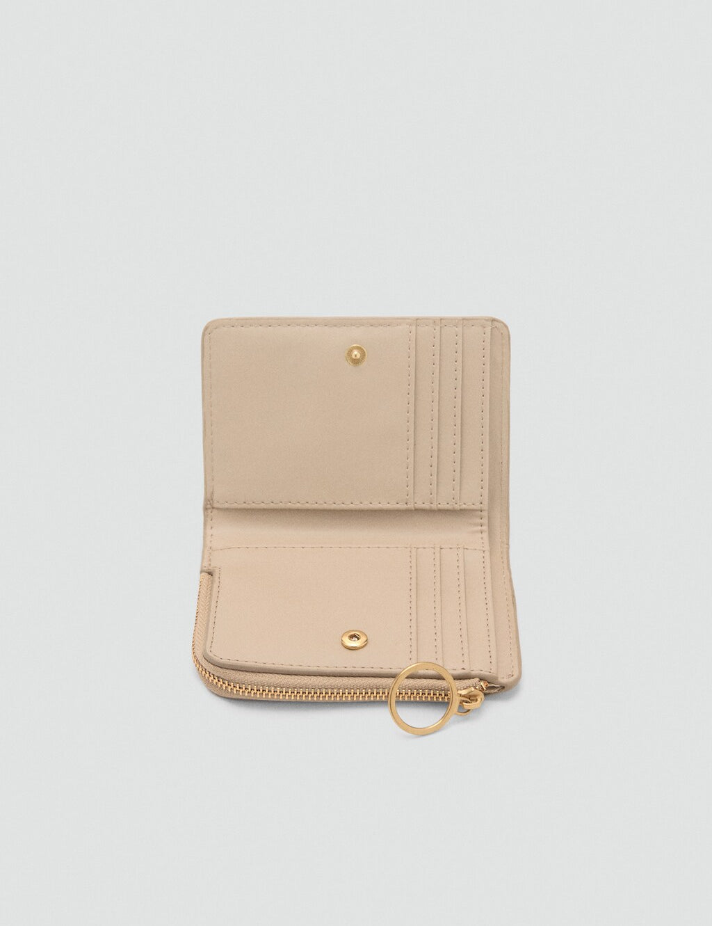 Mango wallet retro in Beige - D1