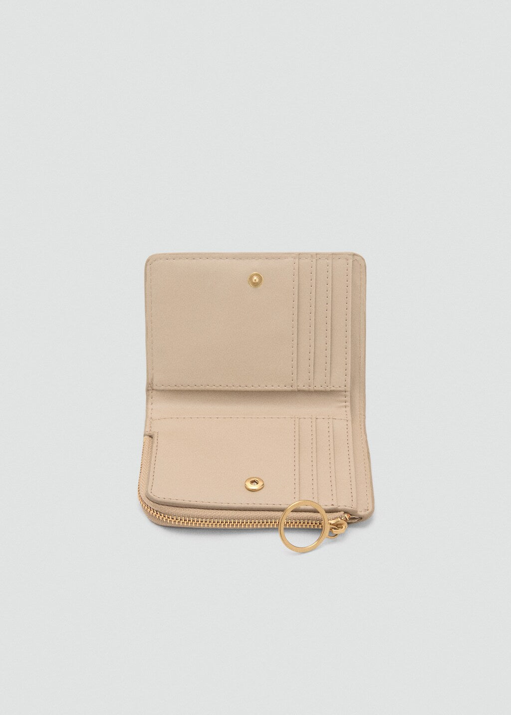 Mango wallet retro in Beige - D1