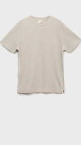 Mango t-shirt algarvet in Ice - B