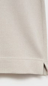 Mango t-shirt algarvet in Ice - D0