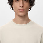 Mango t-shirt algarvet in Ice - D1