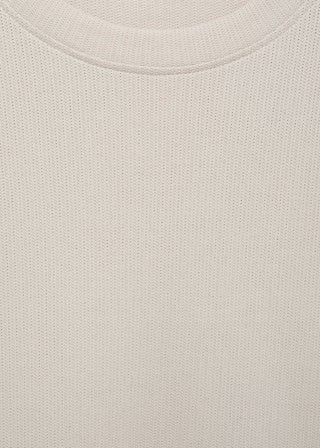 Mango t-shirt algarvet in Ice - D8