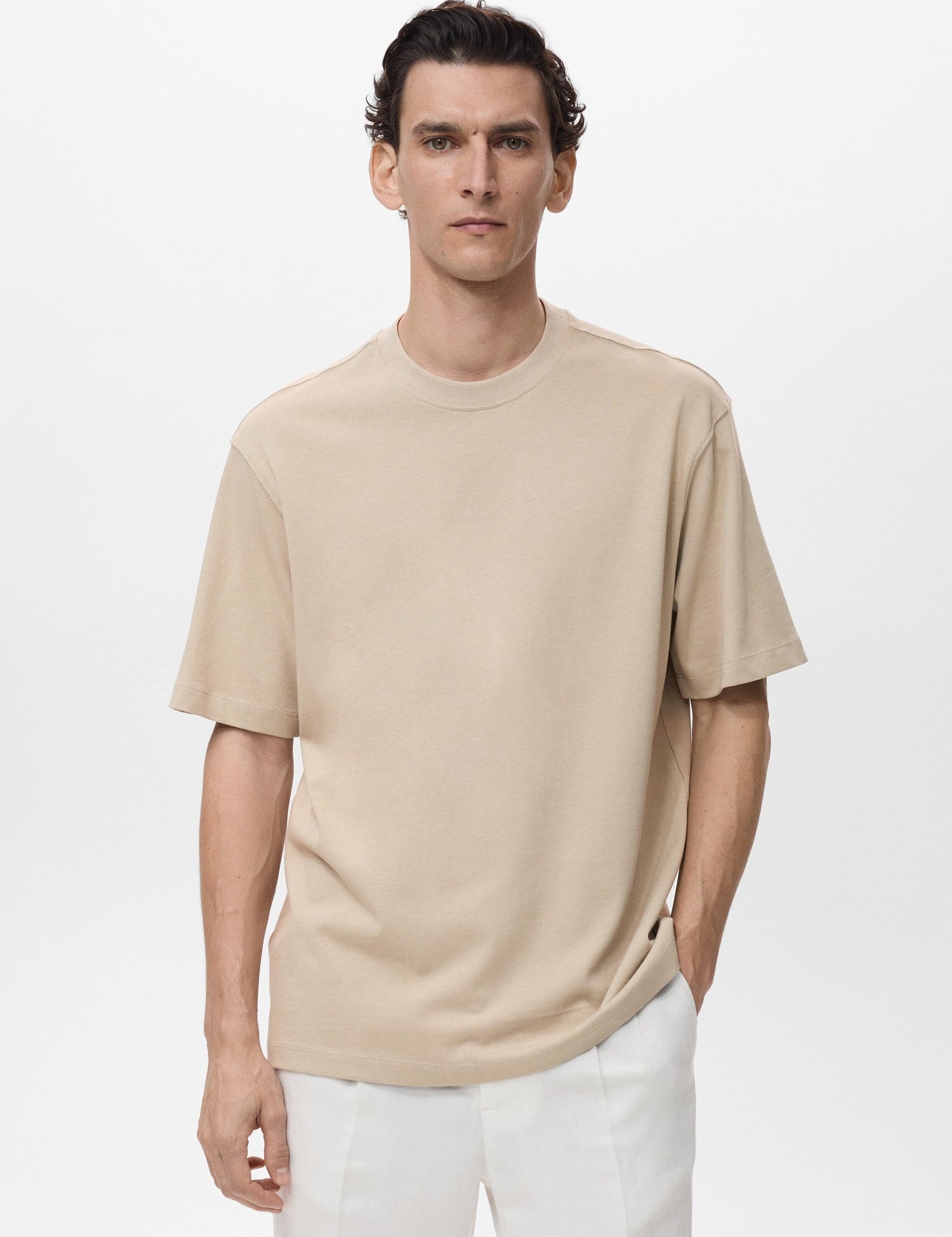 Mango t-shirt anouk in Raw