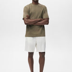 Mango t-shirt anouk in Khaki - 99999999_01