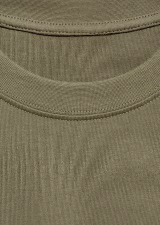 Mango t-shirt anouk in Khaki - D8