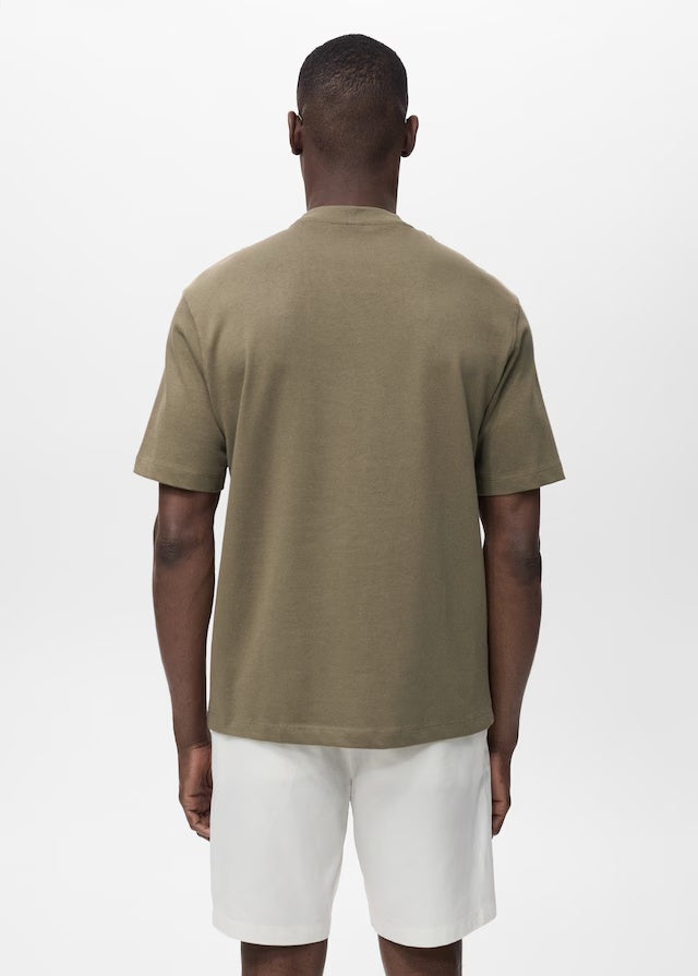 Mango t-shirt anouk in Khaki - R