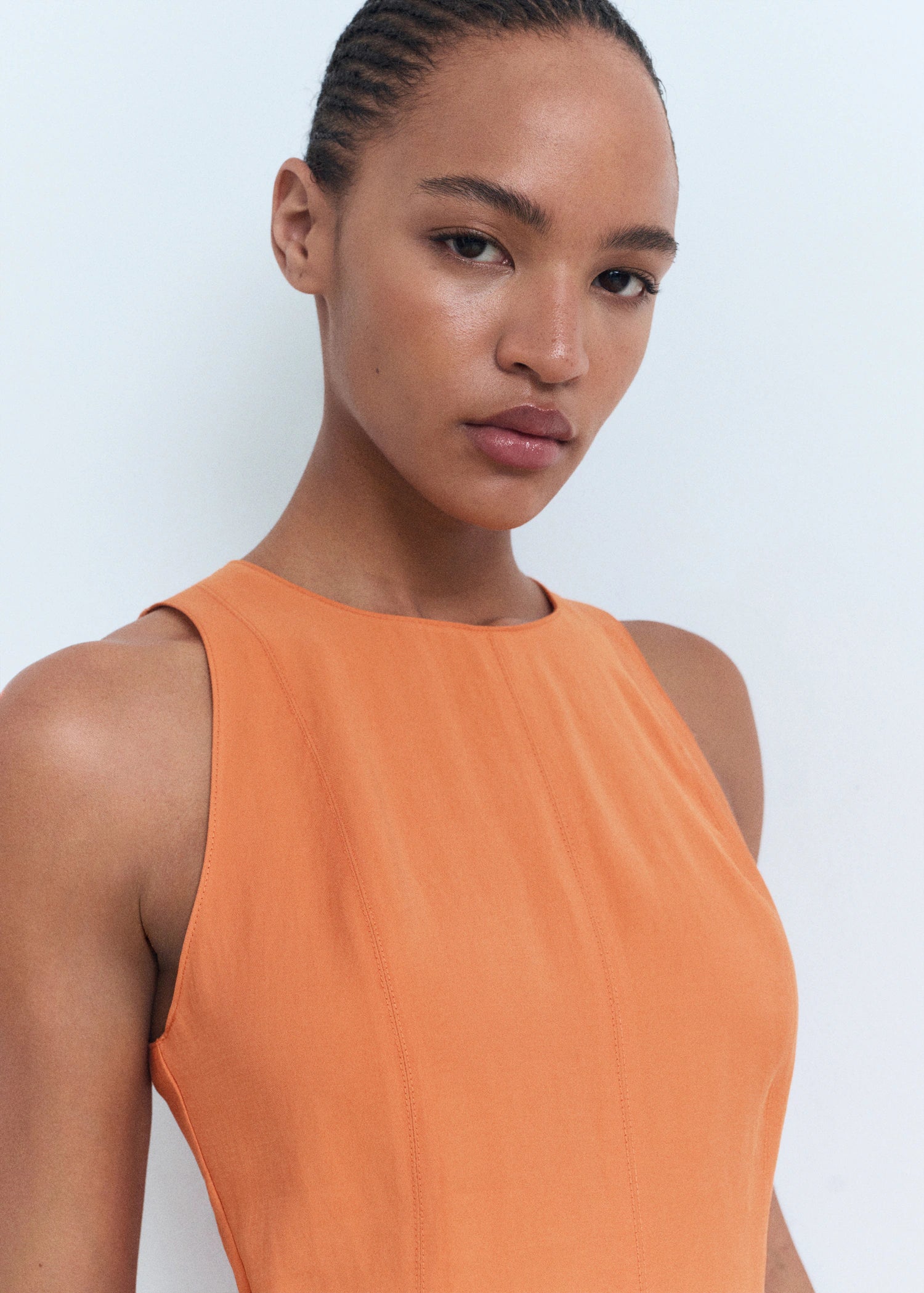 Mango dress pepa in Salmon - D1