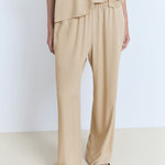 Mango trousers vivie in Beige