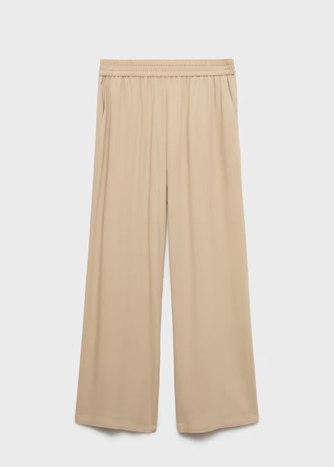Mango trousers vivie in Beige - B