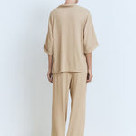 Mango trousers vivie in Beige - R