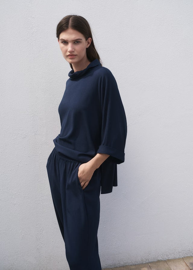 Mango trousers vivie in Navy - D1