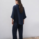 Mango trousers vivie in Navy - R