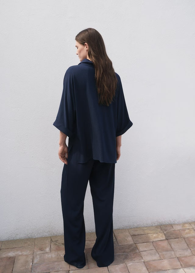 Mango trousers vivie in Navy - R
