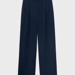 Mango trousers peplum in Navy - B