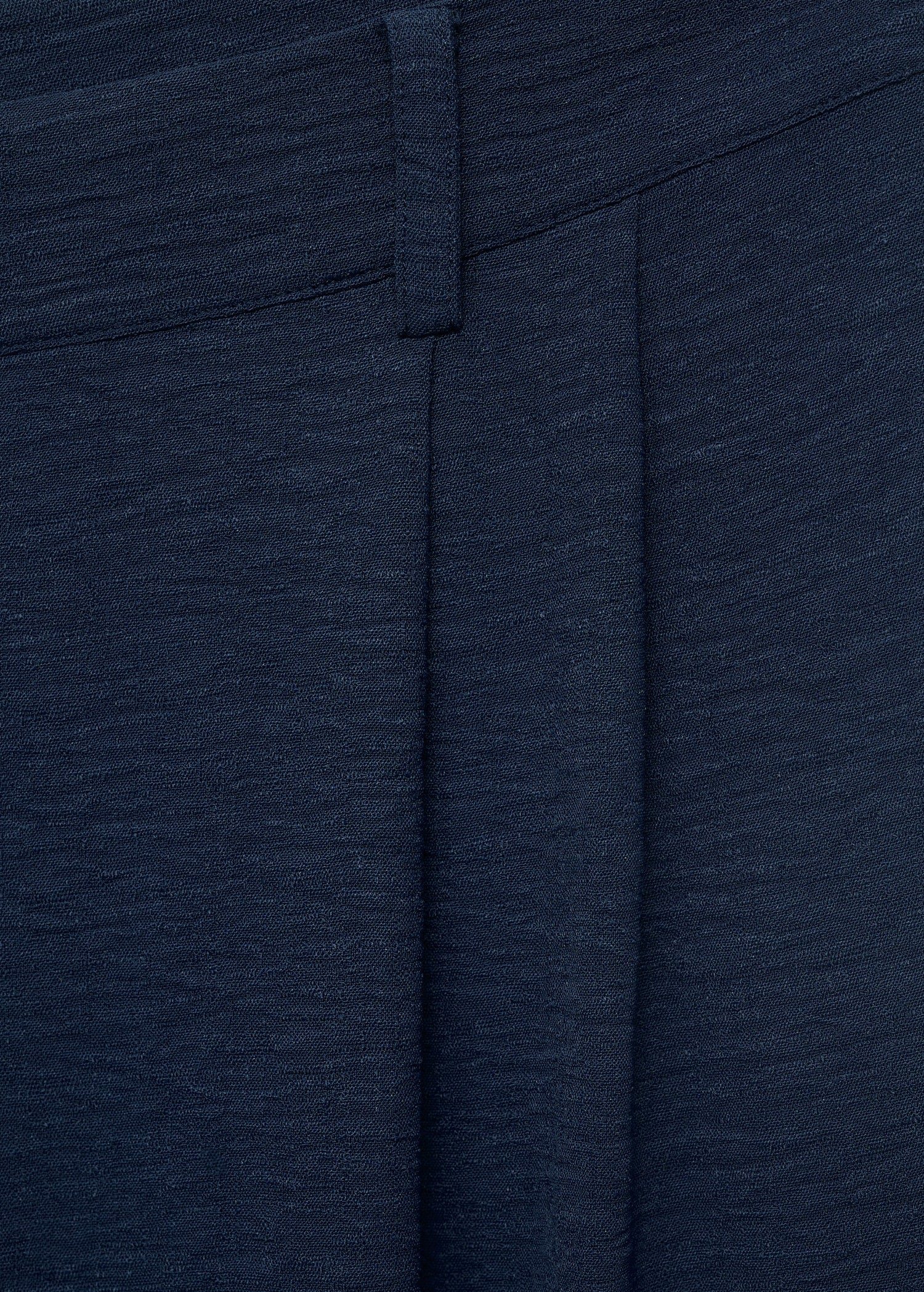 Mango trousers peplum in Navy - D8