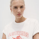 Mango t-shirt fruit in Strawberry - D1