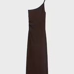 Mango dress cuba in Brown - B