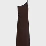 Mango dress cuba in Brown - B