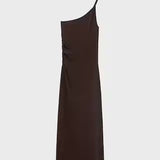 Mango dress cuba in Brown - B