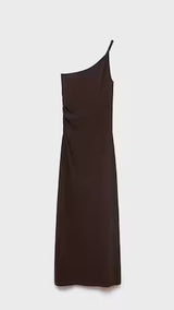 Mango dress cuba in Brown - B