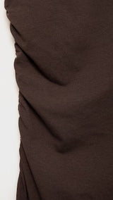 Mango dress cuba in Brown - D0