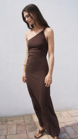 Mango dress cuba in Brown - D2