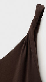 Mango dress cuba in Brown - D8