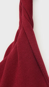 Mango dress cuba in Burgundy - D8