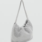 Mango shoulder bag joia in Silver