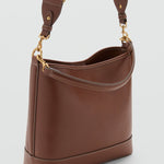 Mango bucket bag isolda in Leather