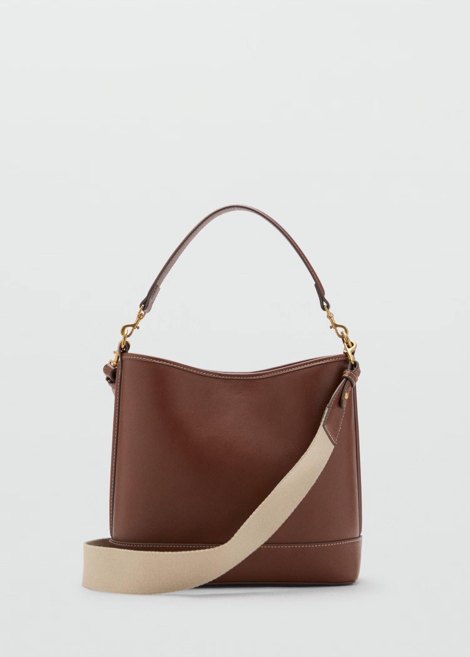 Mango bucket bag isolda in Leather - B