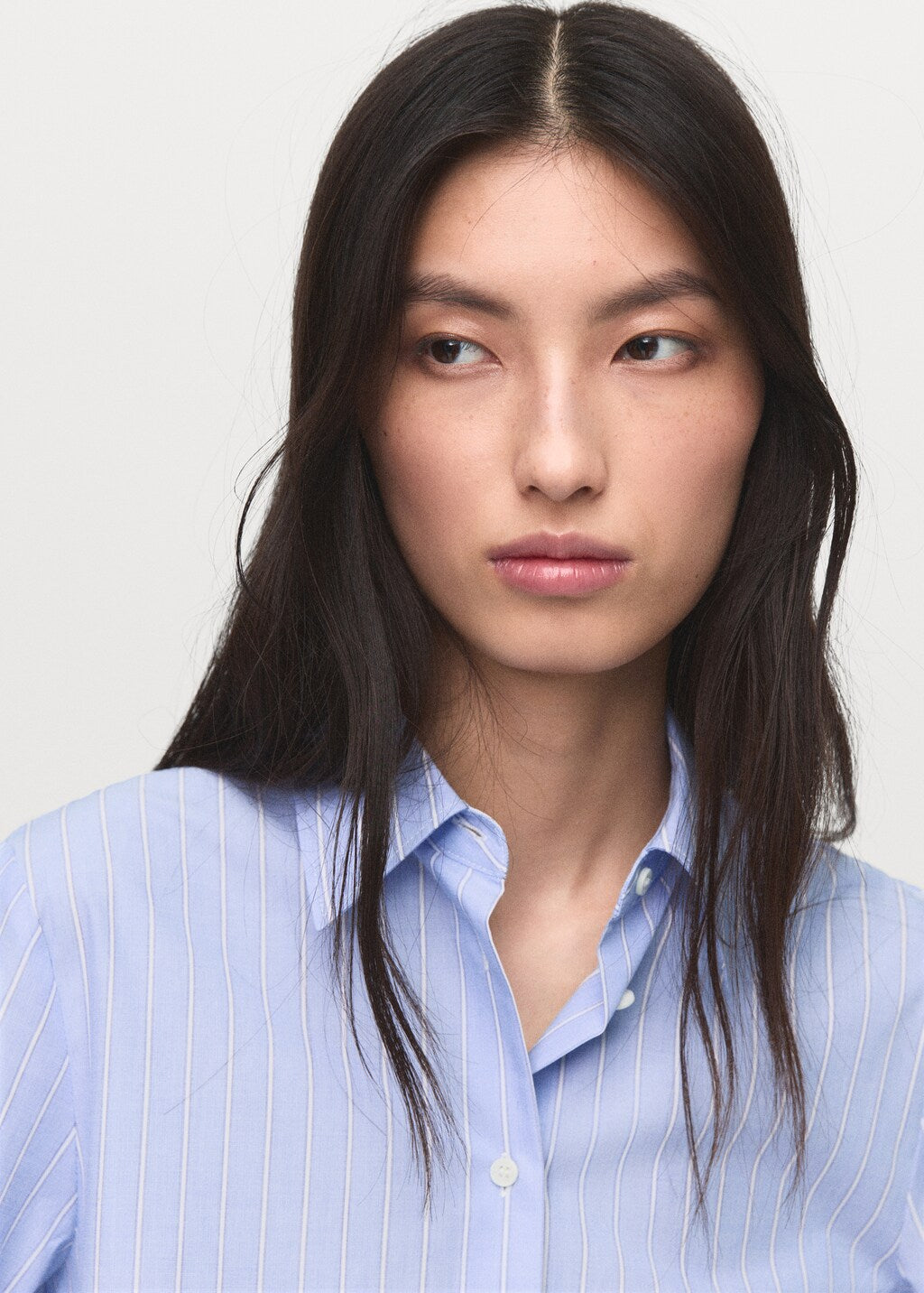 Mango shirt regu in Sky Blue - D1