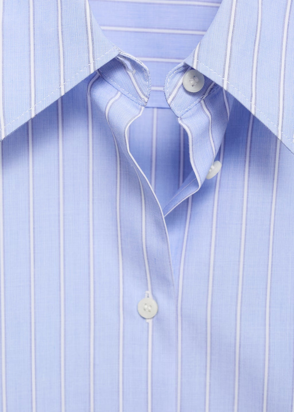 Mango shirt regu in Sky Blue - D8