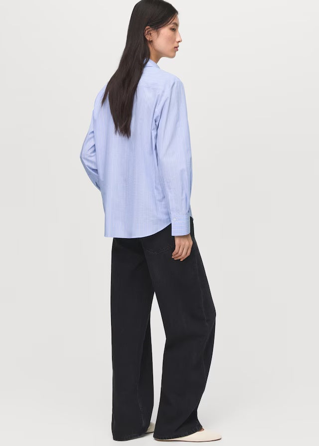 Mango shirt regu in Sky Blue - R