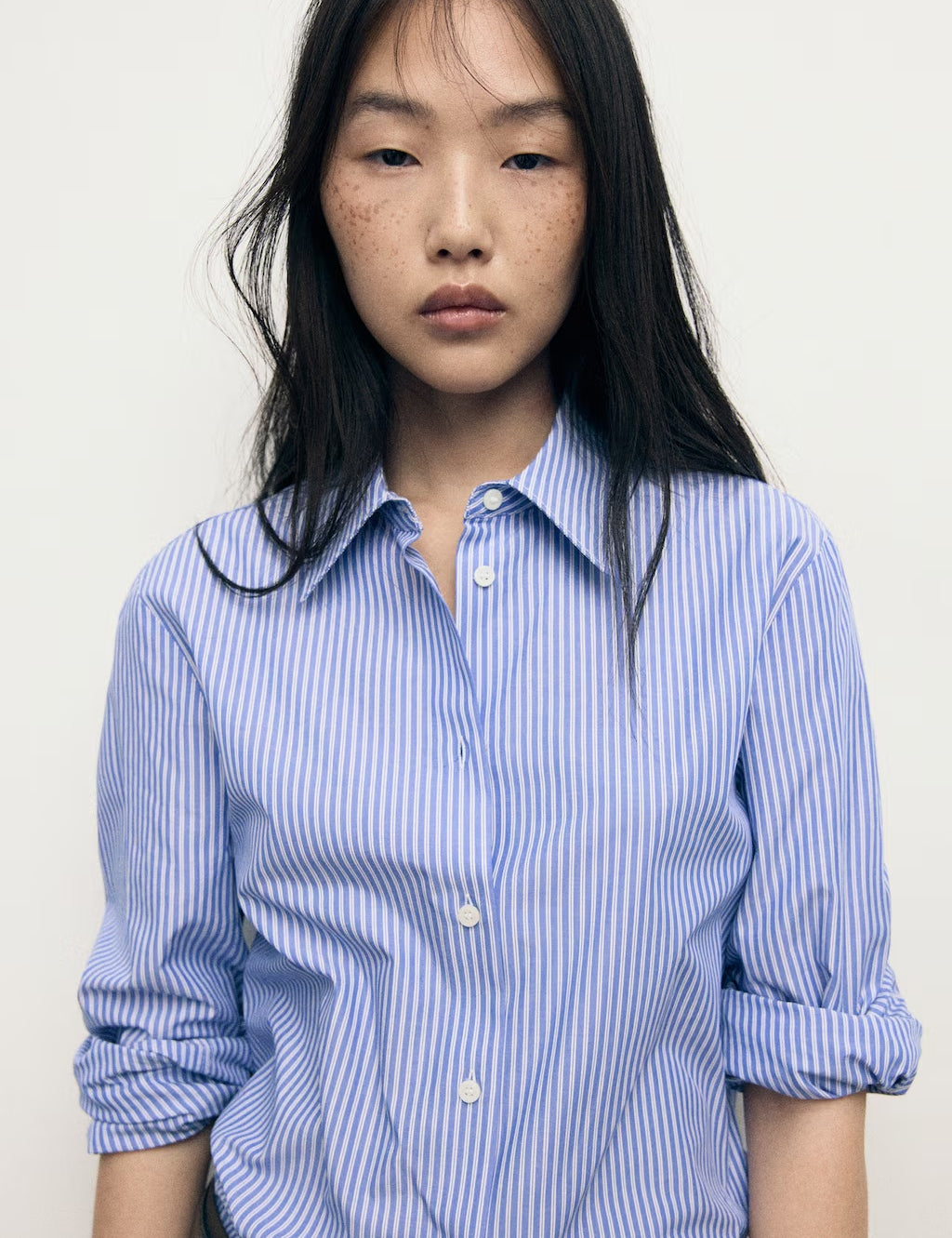Mango shirt regu in Blue
