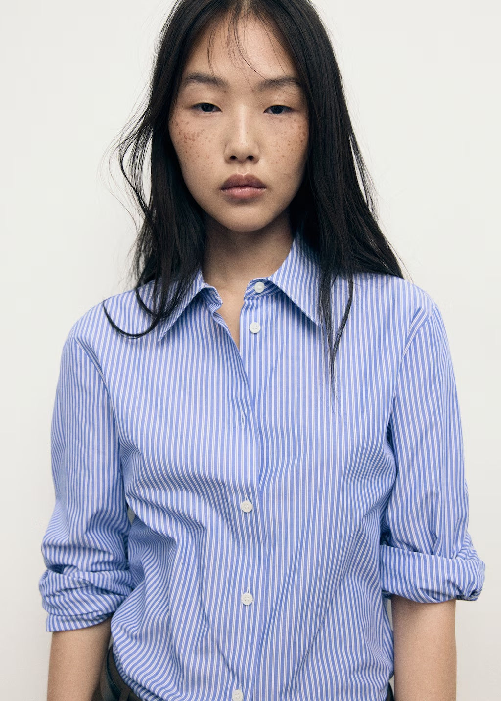 Mango shirt regu in Blue